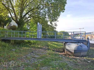 Drijvende aanlegsteiger/steigerinstallatie