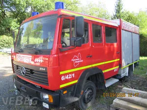 Fire truck Mercedes 814 F LF 8/6