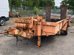 Single-axle low-loader trailer Müller ETS