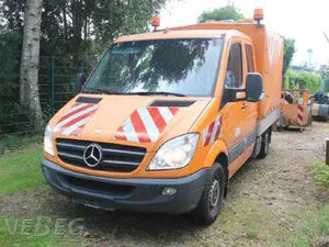 Truck Mercedes 316 CDI Sprinter double cab flatbed