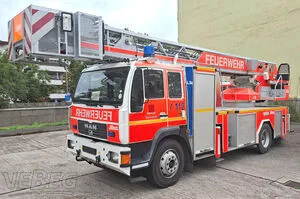 Aerial ladder truck MAN 14.285 LC Metz DLK 23-12