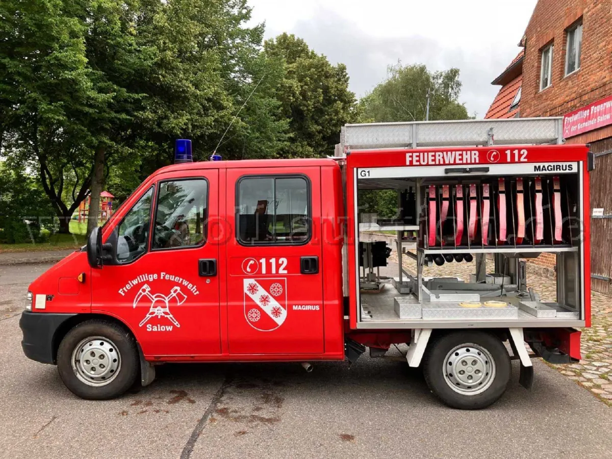 1 TSF FIAT (I) 244 D Maxi 2.0 draagbare pomp / voor sleutelaars vanwege diverse gebreken