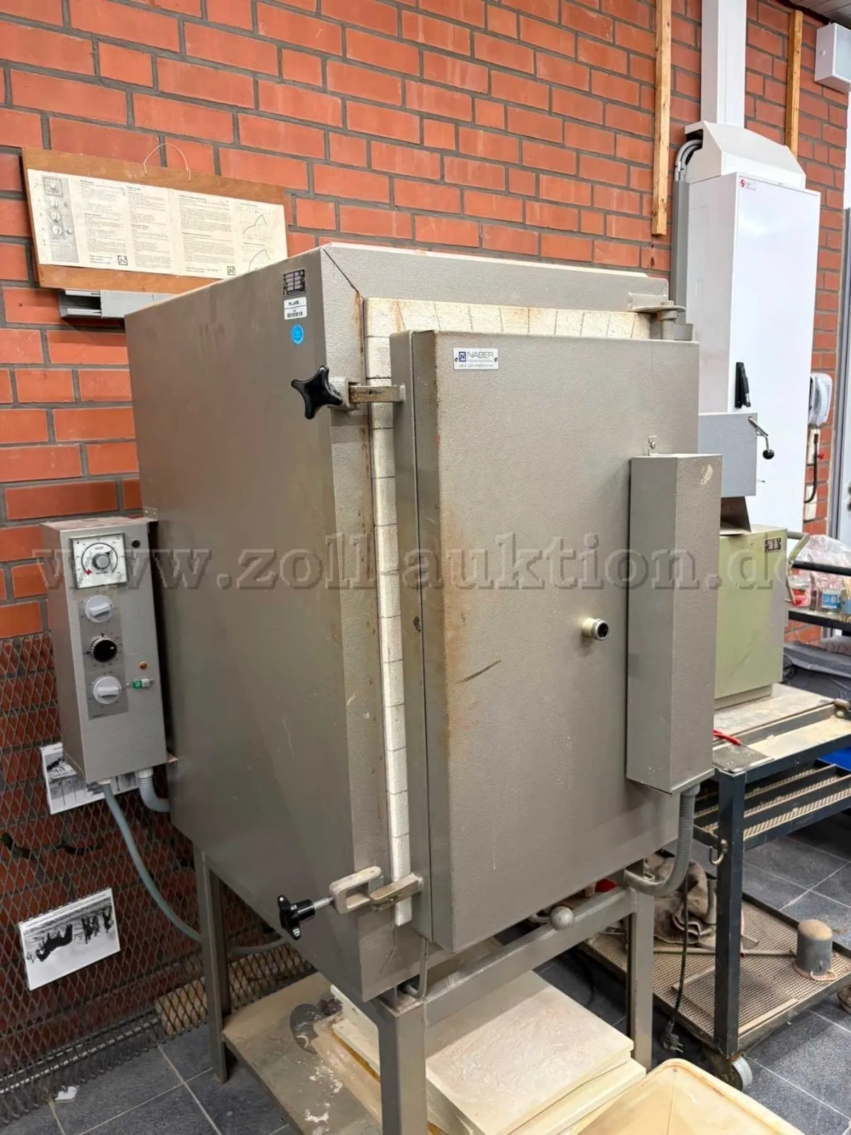 1 Four de cuisson Naber M 14/S – 15 kW – année 1979 (non testé / provenance scolaire)