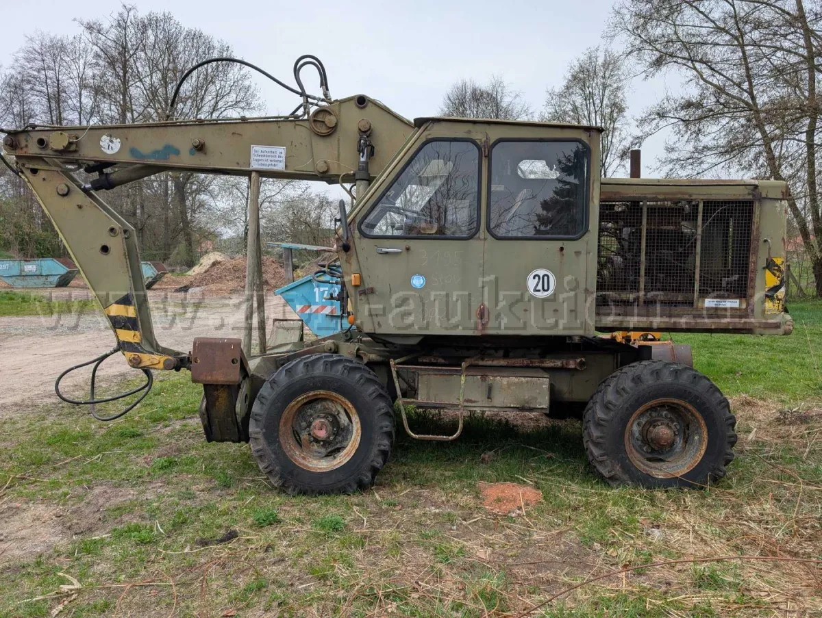 1 koparka mobilna Weimar-Werk T174/2