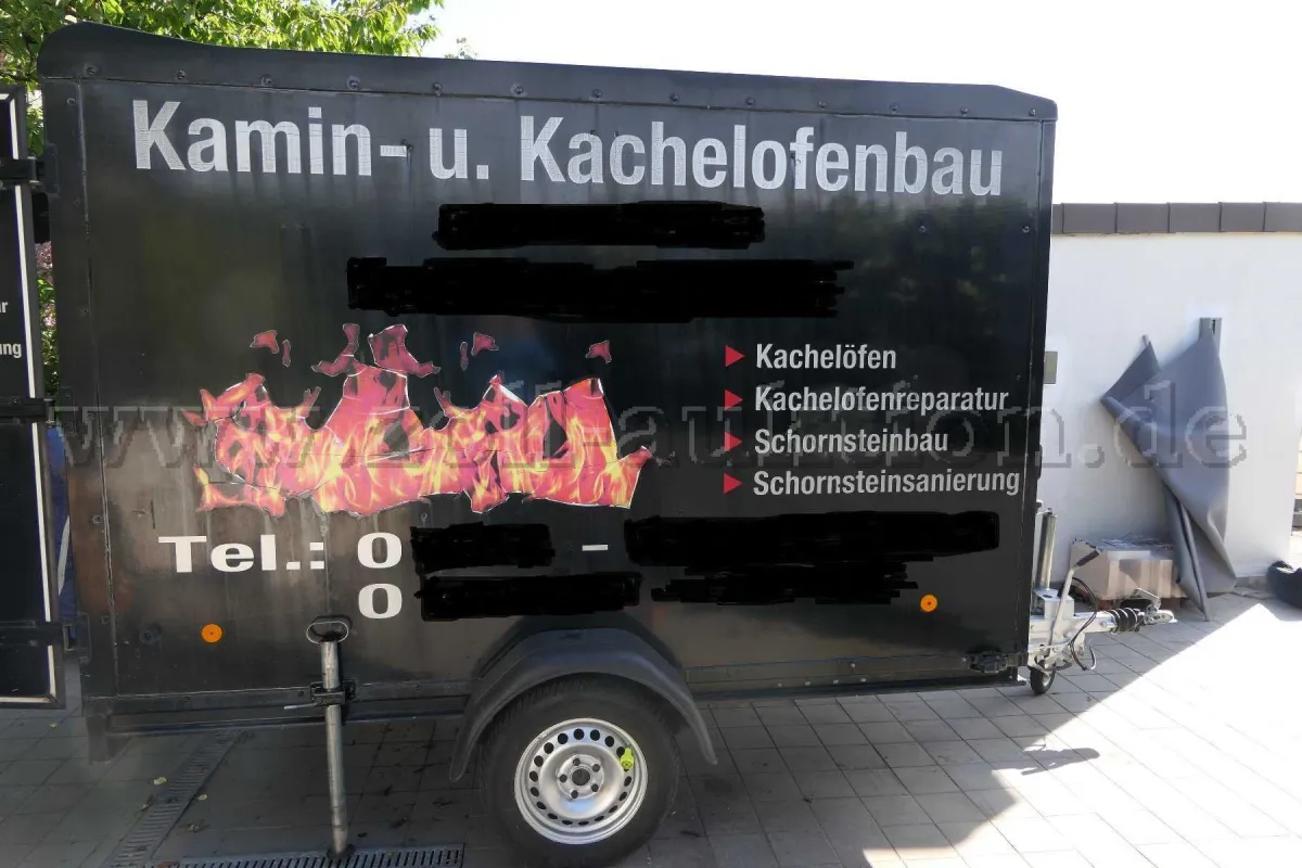 1 trailer Böckmann, type HBK 1300 kg