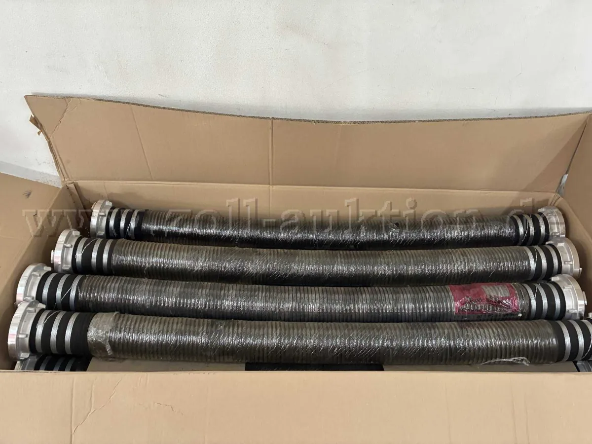 8 suction hoses size 125, 2 m, Kindswater - as new!