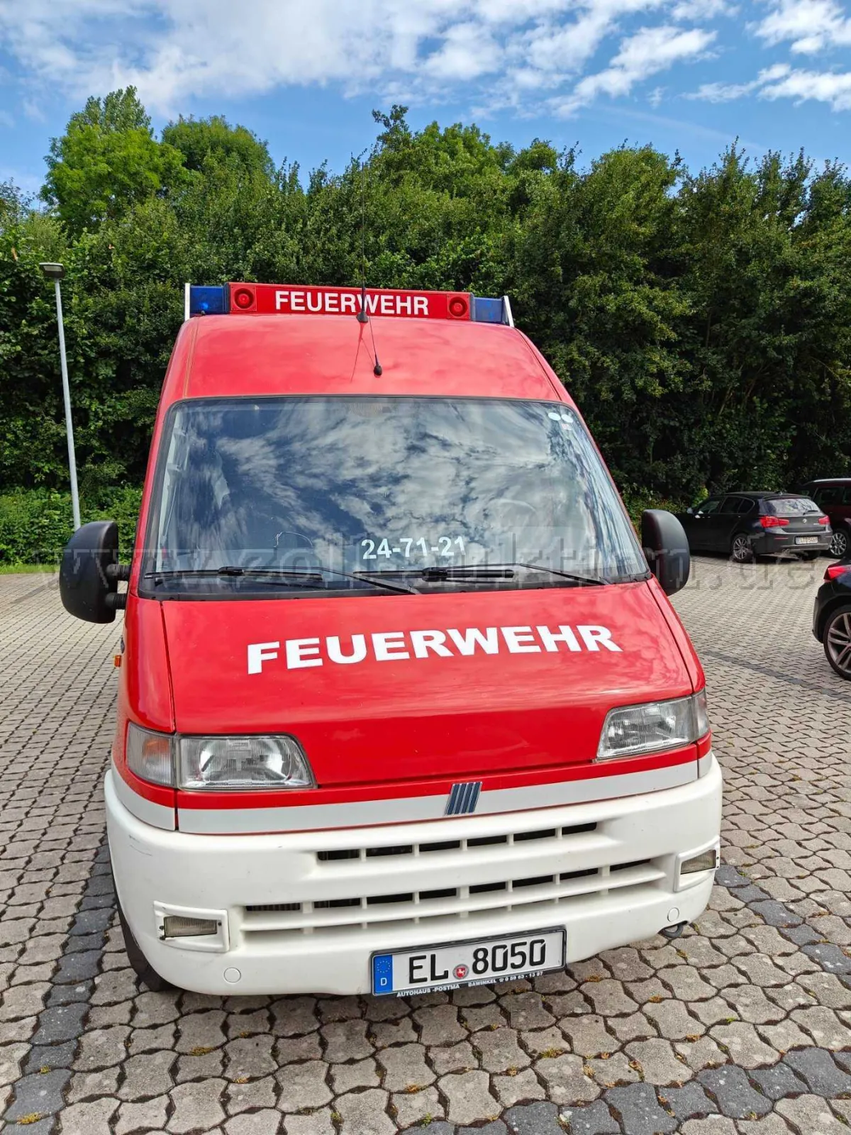 1 véhicule de reconnaissance CBRN Fiat Ducato 230L, ACM Kippenheim