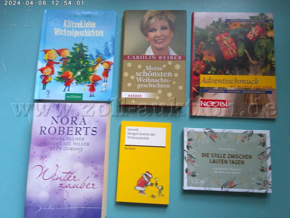 9 Bücher, 7 Hefte, 2 CD, 1 DVD "Weihnachten 2 u.a."