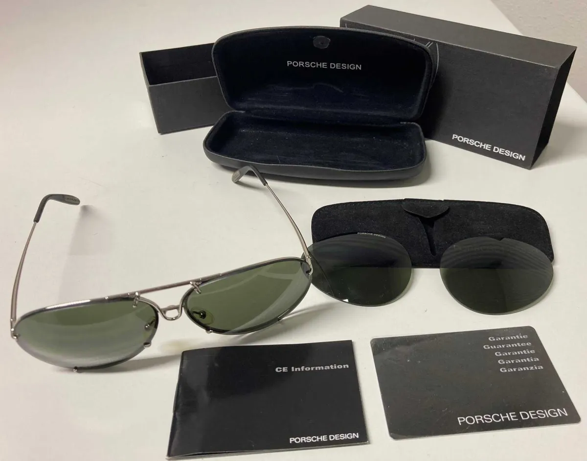 1 Porsche Design Sonnenbrille mit Etui
