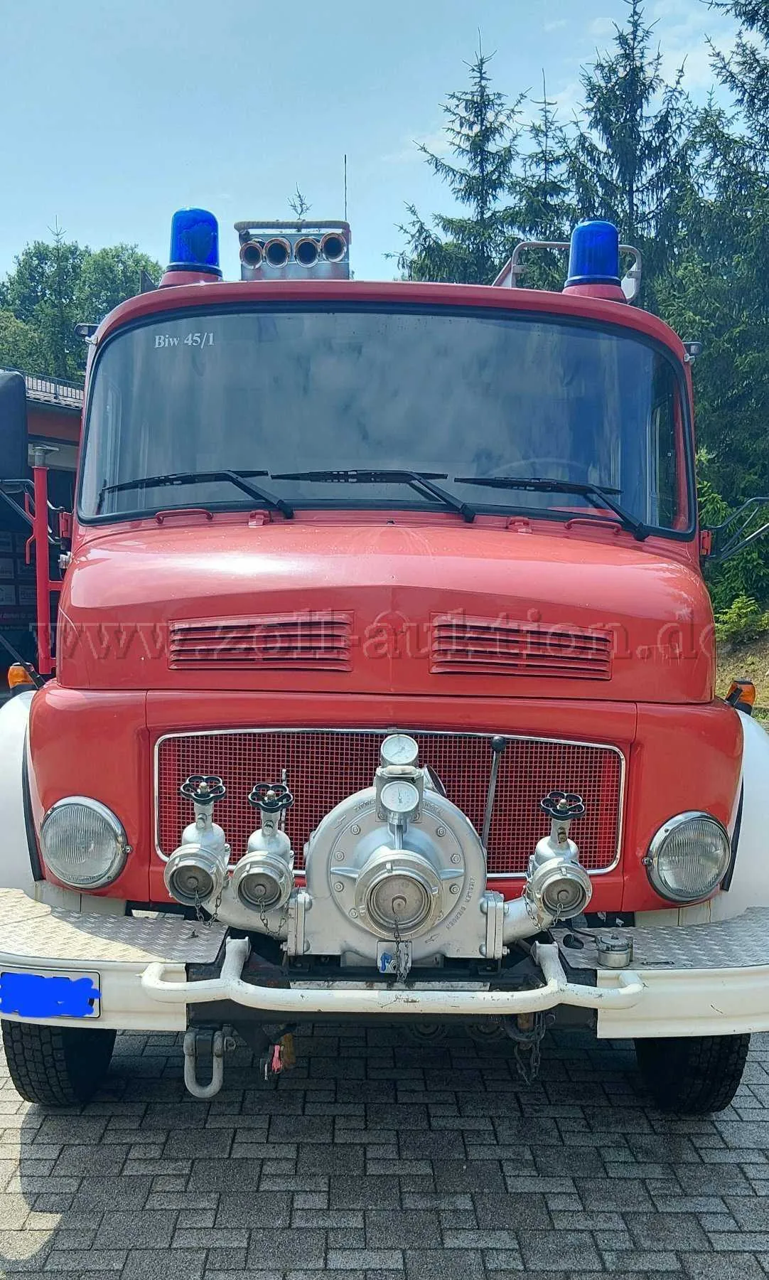 1 Daimler-Benz LAF 1113 B - LF 16-TS Wóz strażacki