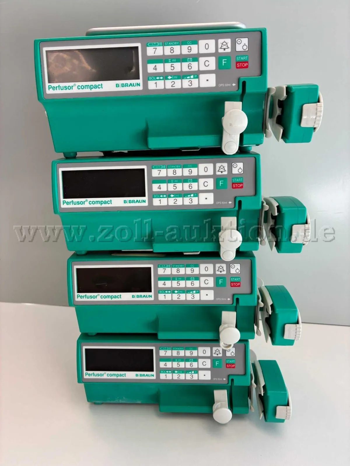 4 Braun Perfusor Compact syringe pumps - defective