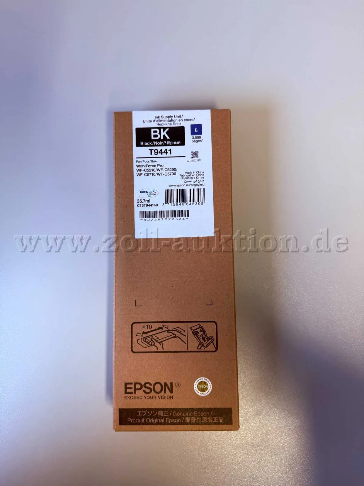 82 Ink Cartridges Epson T9441 (Black)