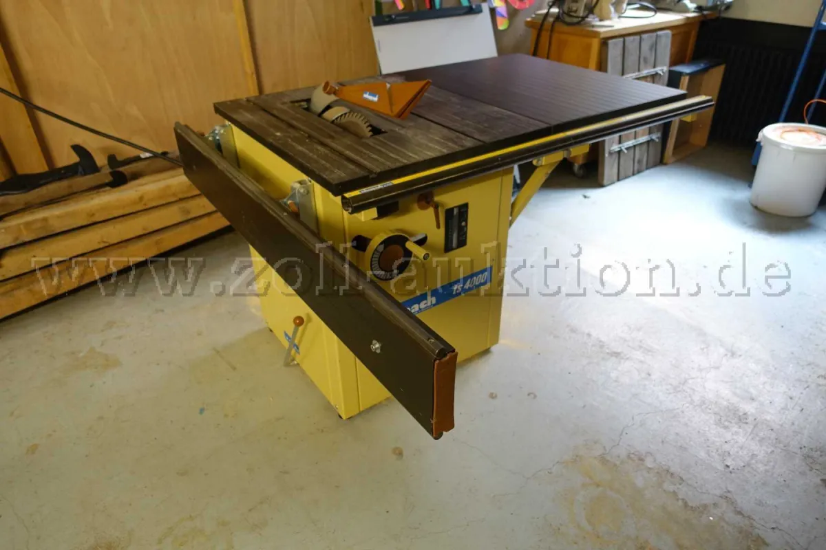 1 Tafelcirkelzaag Scheppach TS 4000