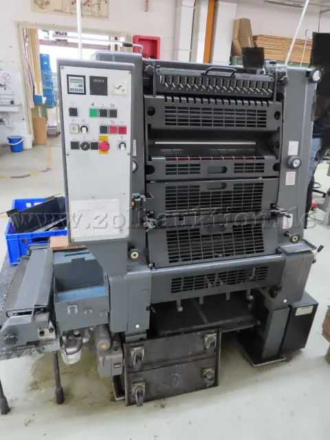 1 Heidelberger Printmaster, tiskový stroj