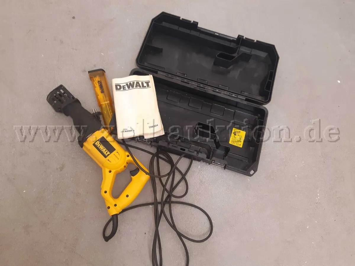 1 Dewalt reciprocating saw