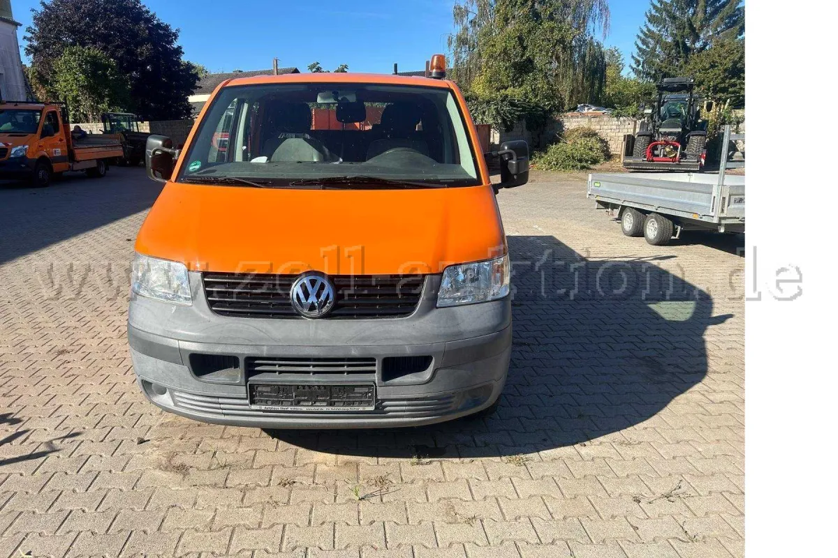 1 utilitaire VW camion caisse ouverte, double cabine, défectueux - donneur de pièces