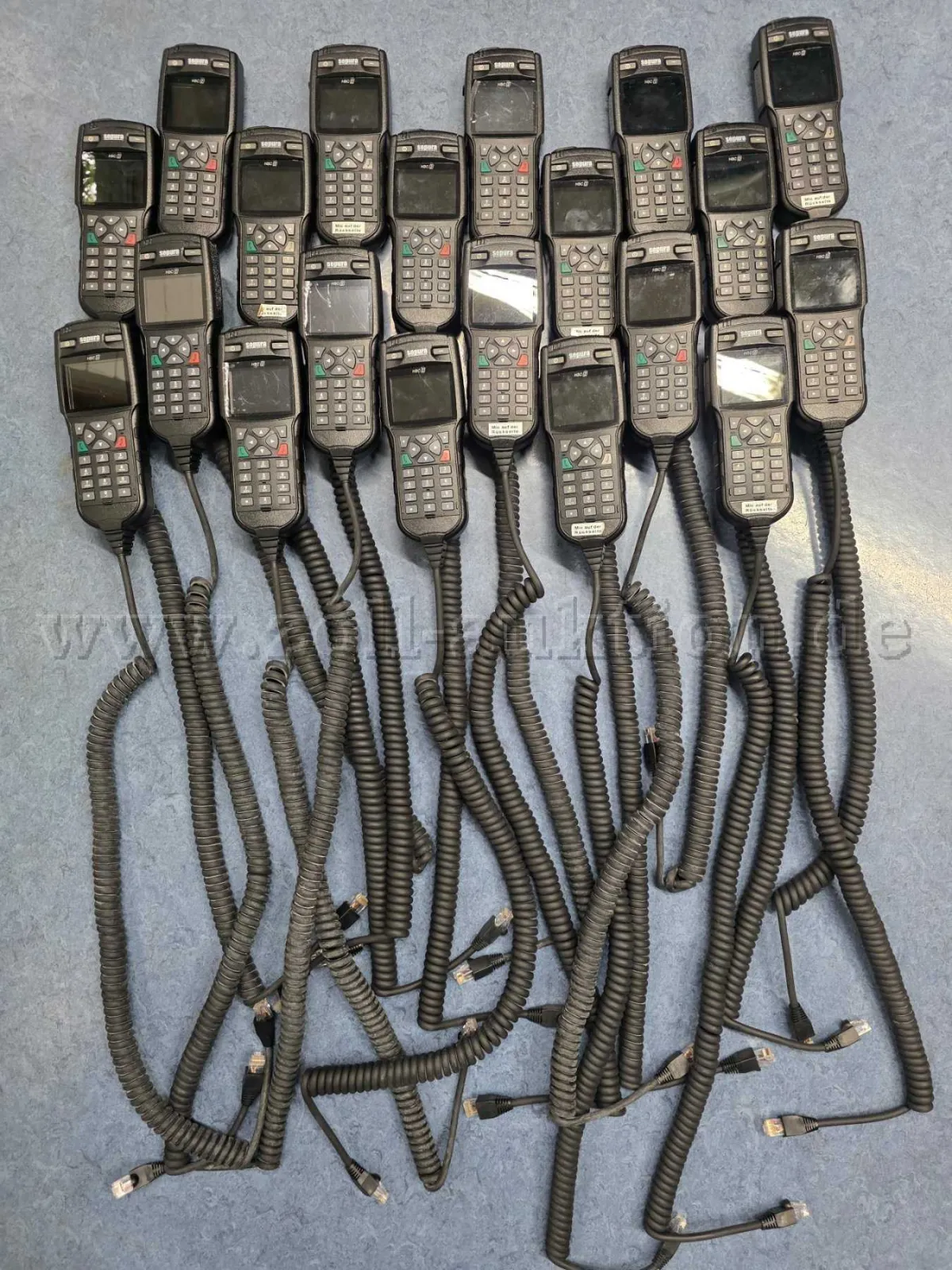 20 Sepura HBC2 bedieningshandsets