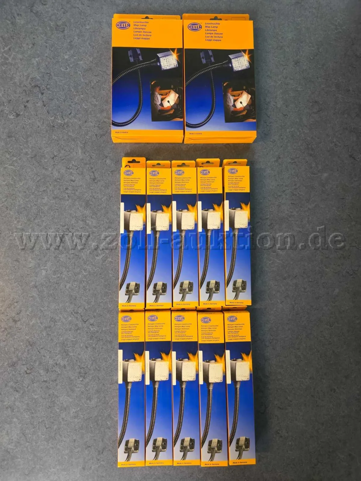 1 Konvolut HELLA Leseleuchten 295mm und 600mm