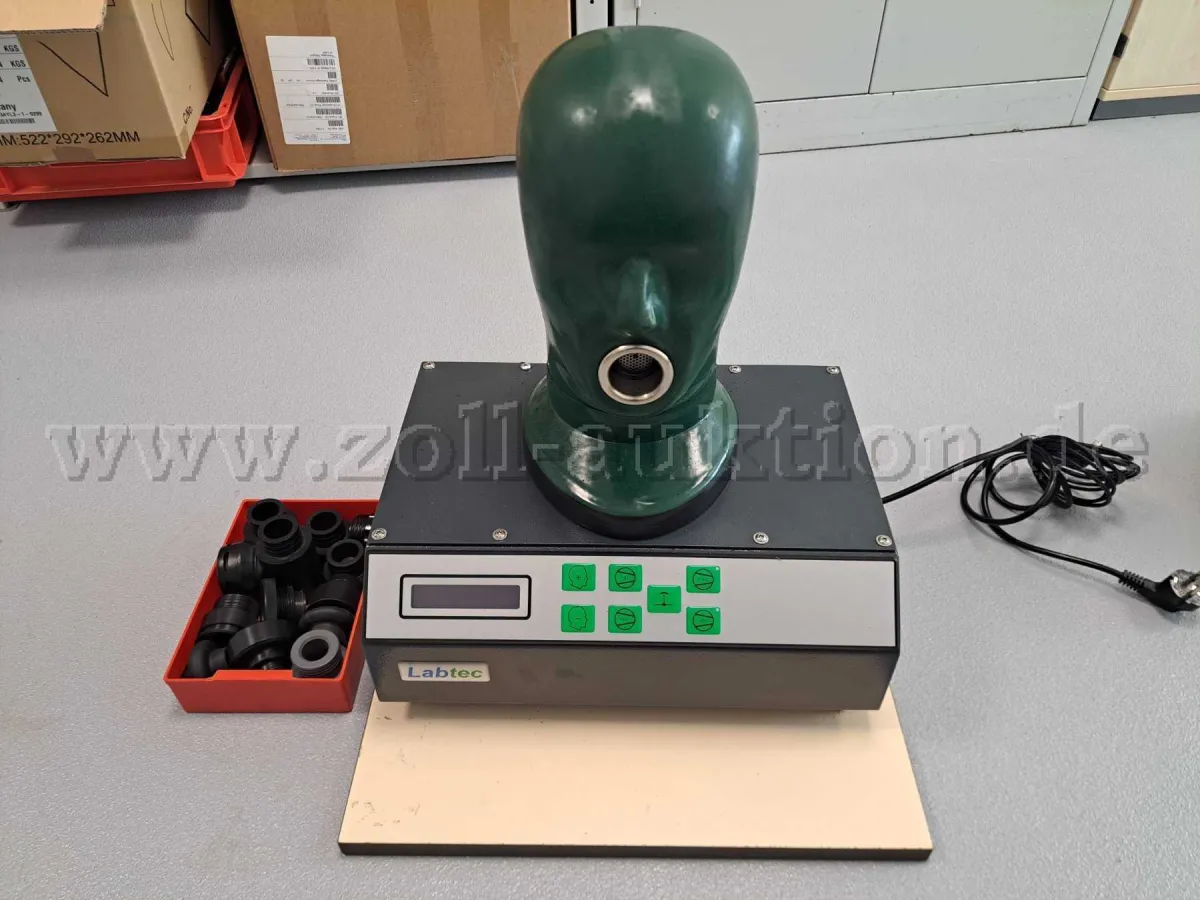 1 Laptec MINIMASK test head, Laptec LQ 1500 tester, L&W Compressors filling manifold