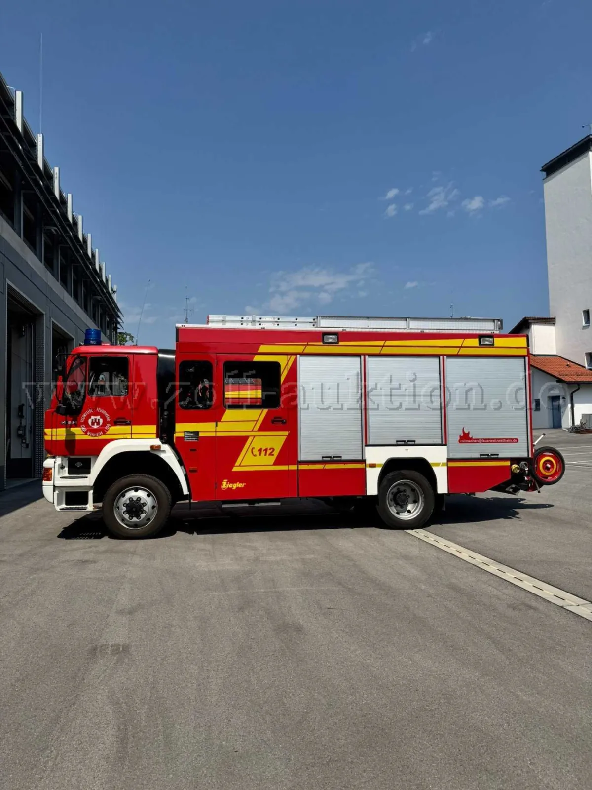 1 LF16 - HLF fire engine MAN 14-284 - ALLRAD LF16-12 AUTOMATIC