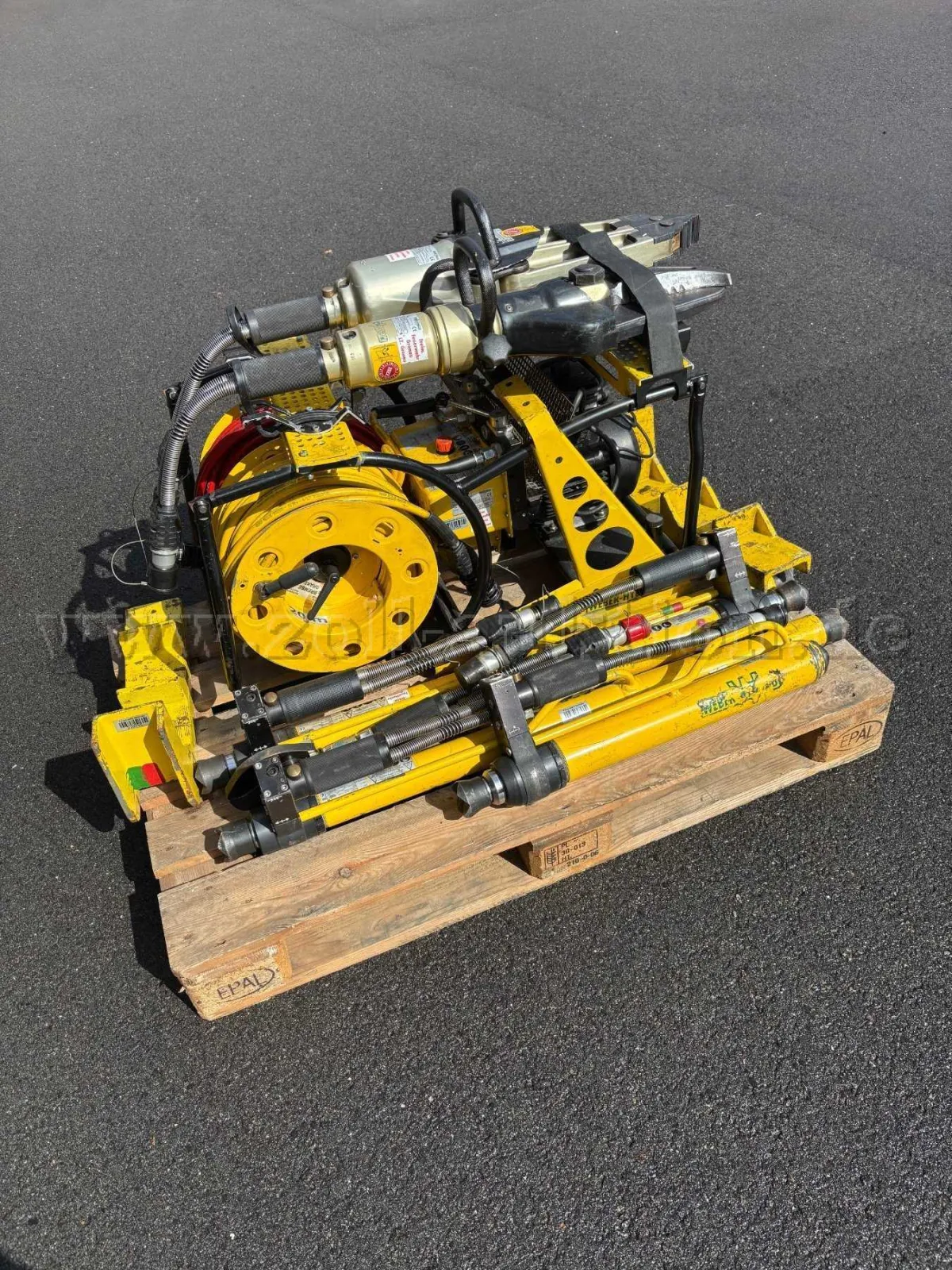 1 reddingsset van Weber Hydraulik