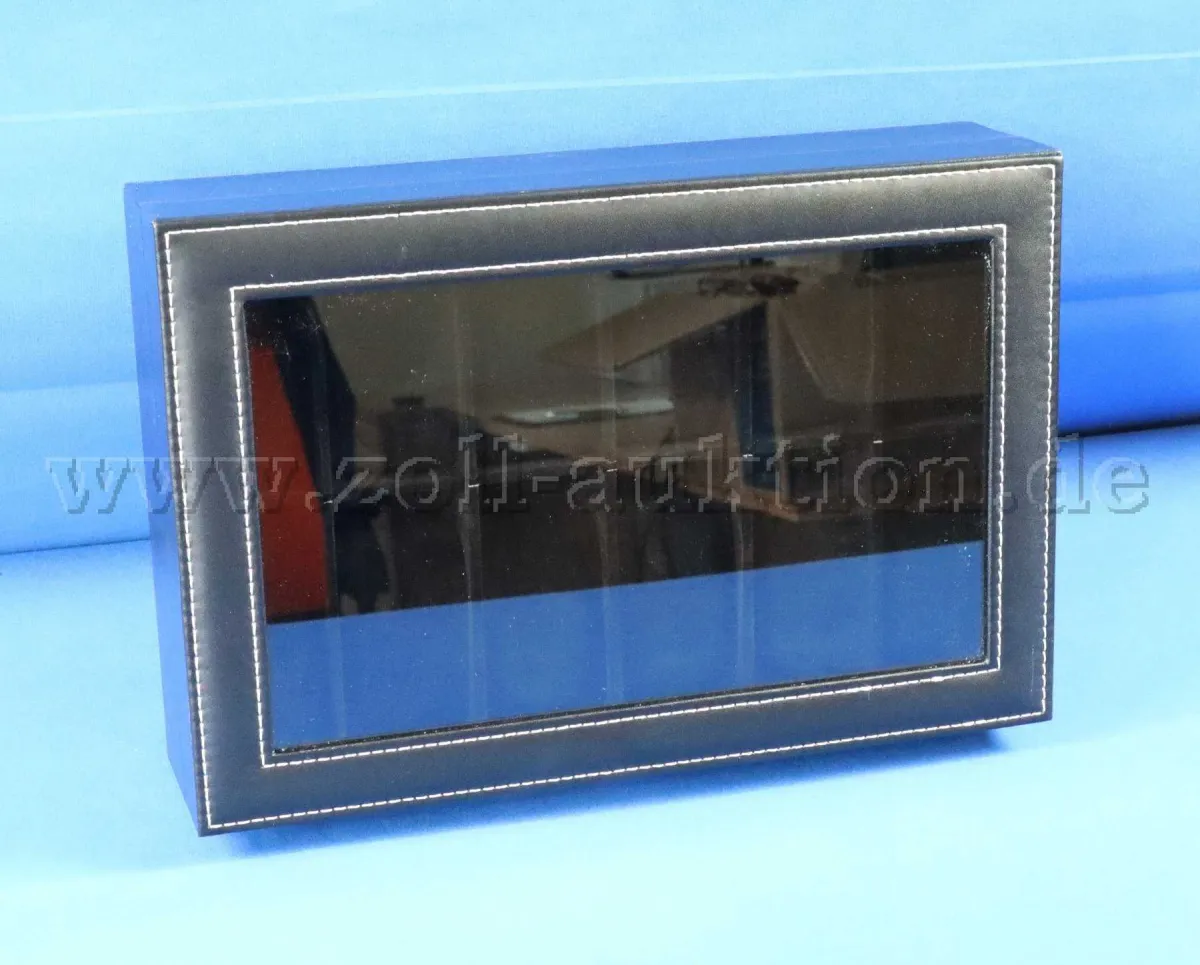 1 Uhrenbox schwarz SONGMICS