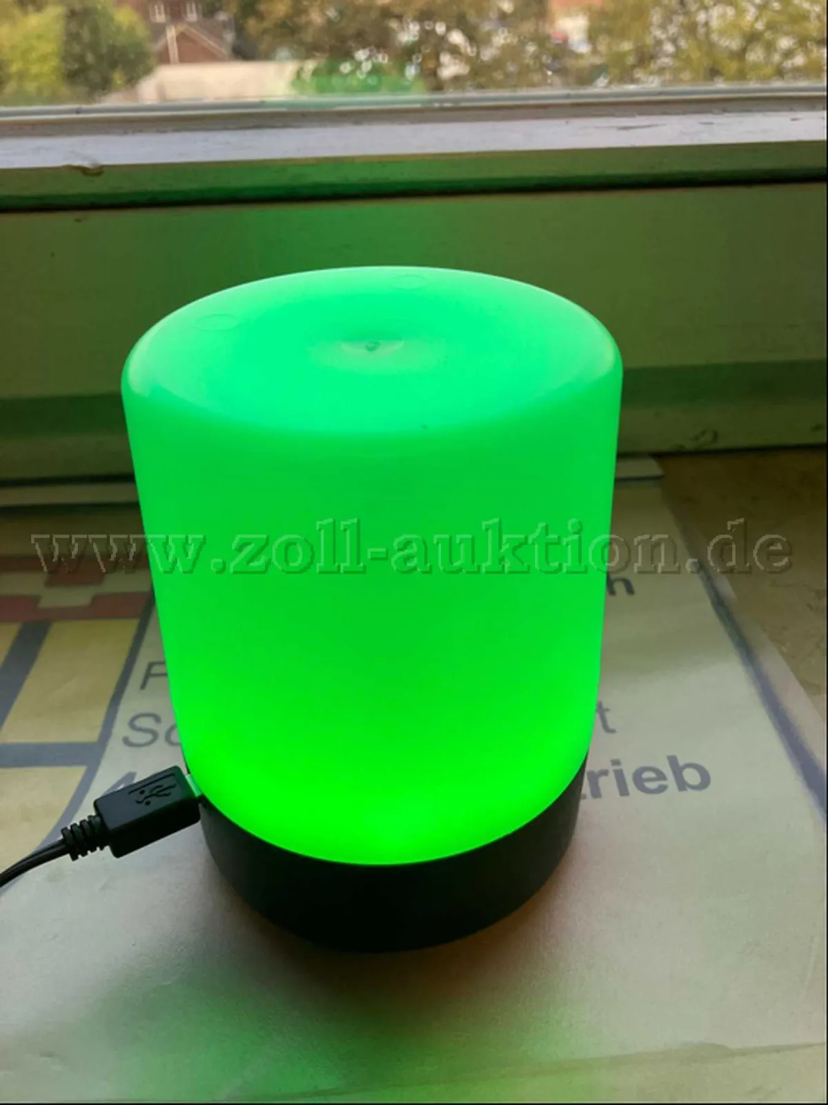 15 Czujnik CO2 Vistron - model AIRnee (jak nowy / tzw. sygnalizator CO2) z zasilaczem