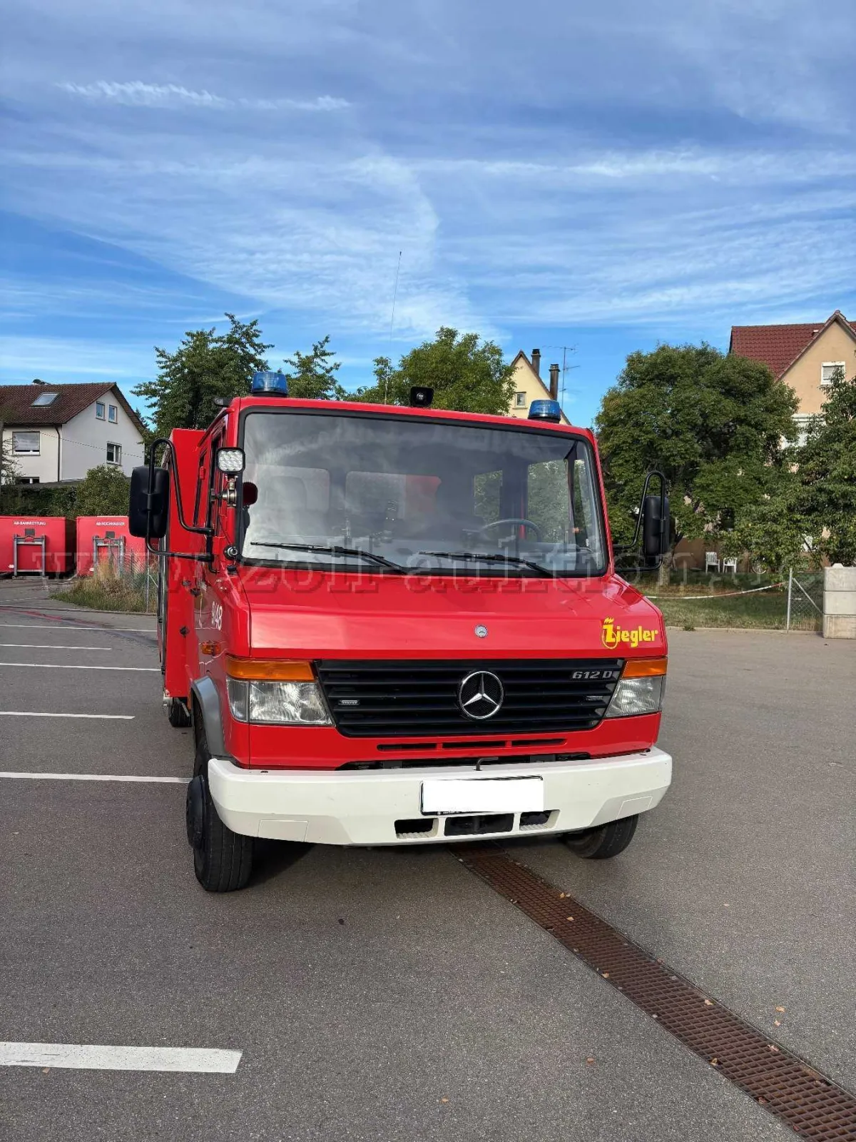 1 TSF-W – Voertuig met draagbare waterpomp - Daimler Benz 612 (opbouw Ziegler)