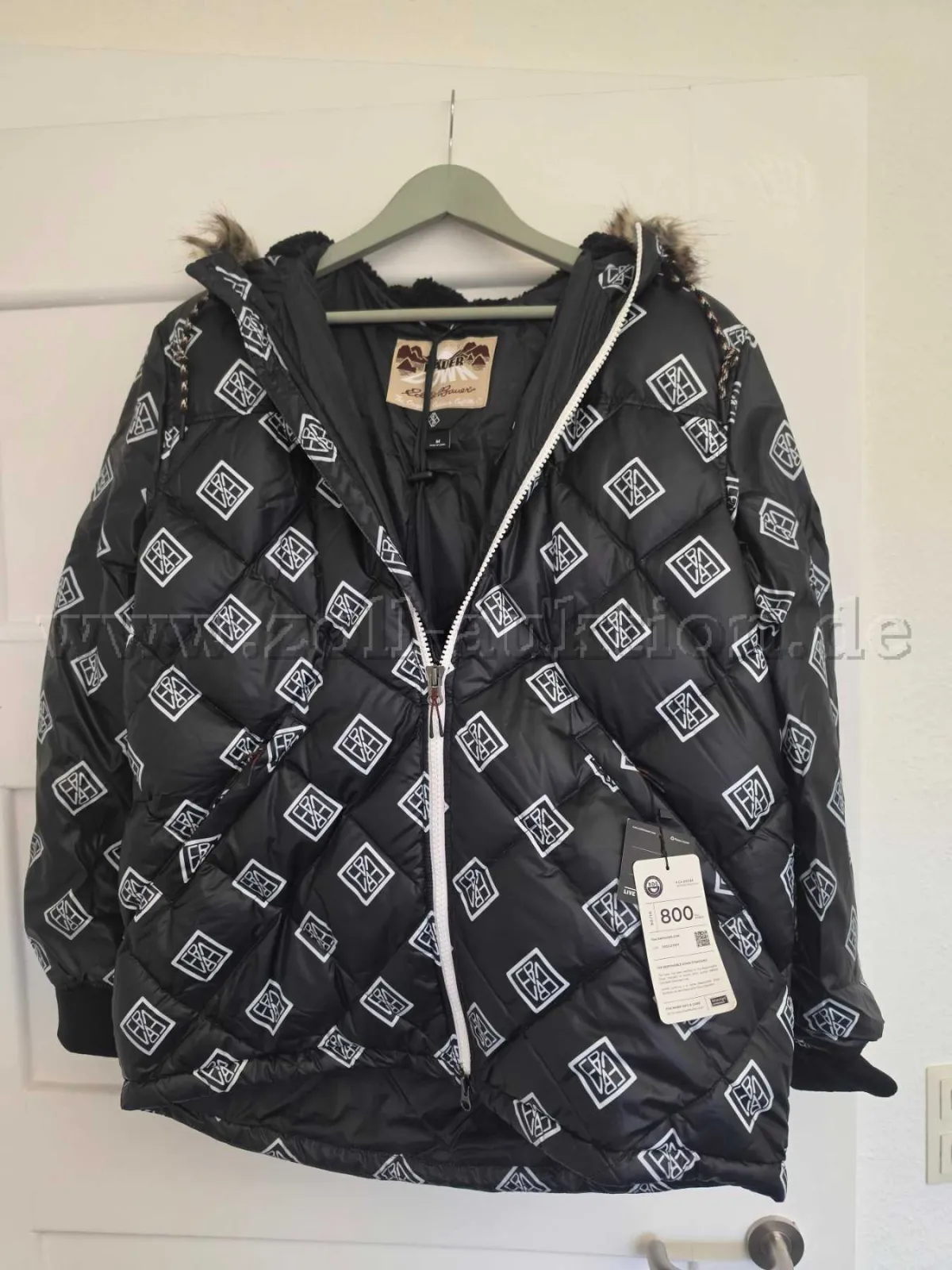 1 Eddie Bauer, péřová bunda, model 1936 Skyliner, vel. M, nová s visačkou
