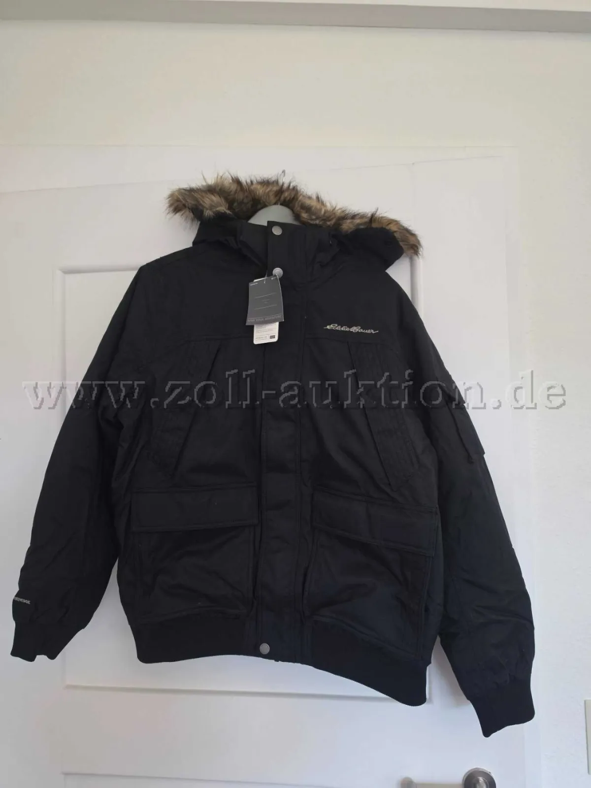 1 Eddie Bauer, bomberjack met donsvulling, maat L, nieuw met label