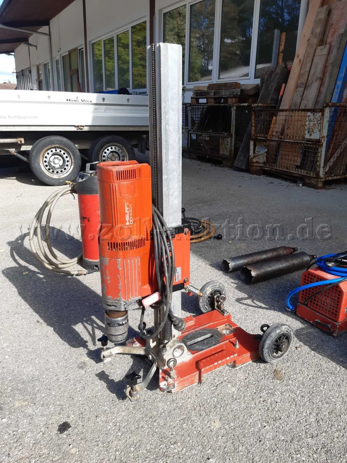 1 Hilti kernboormachine DD-160 E met accessoires