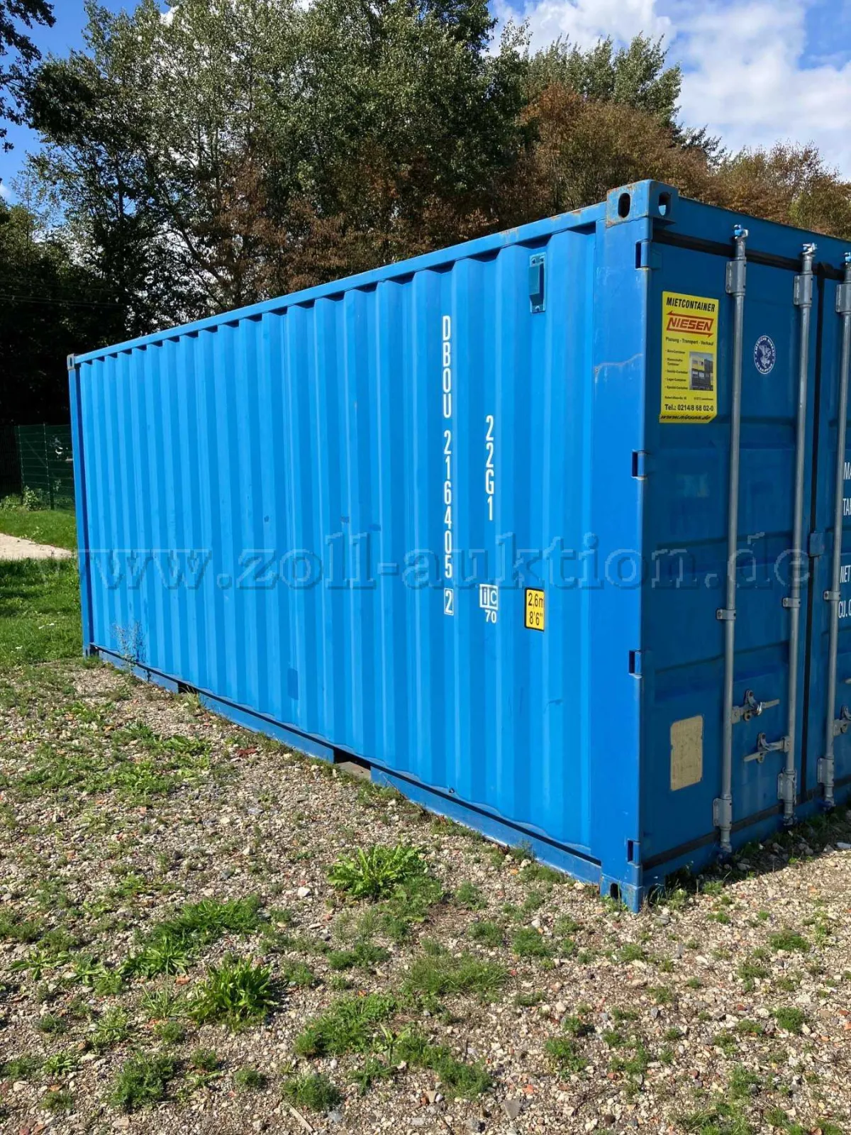 1 Lagercontainer 20' Standard gebraucht