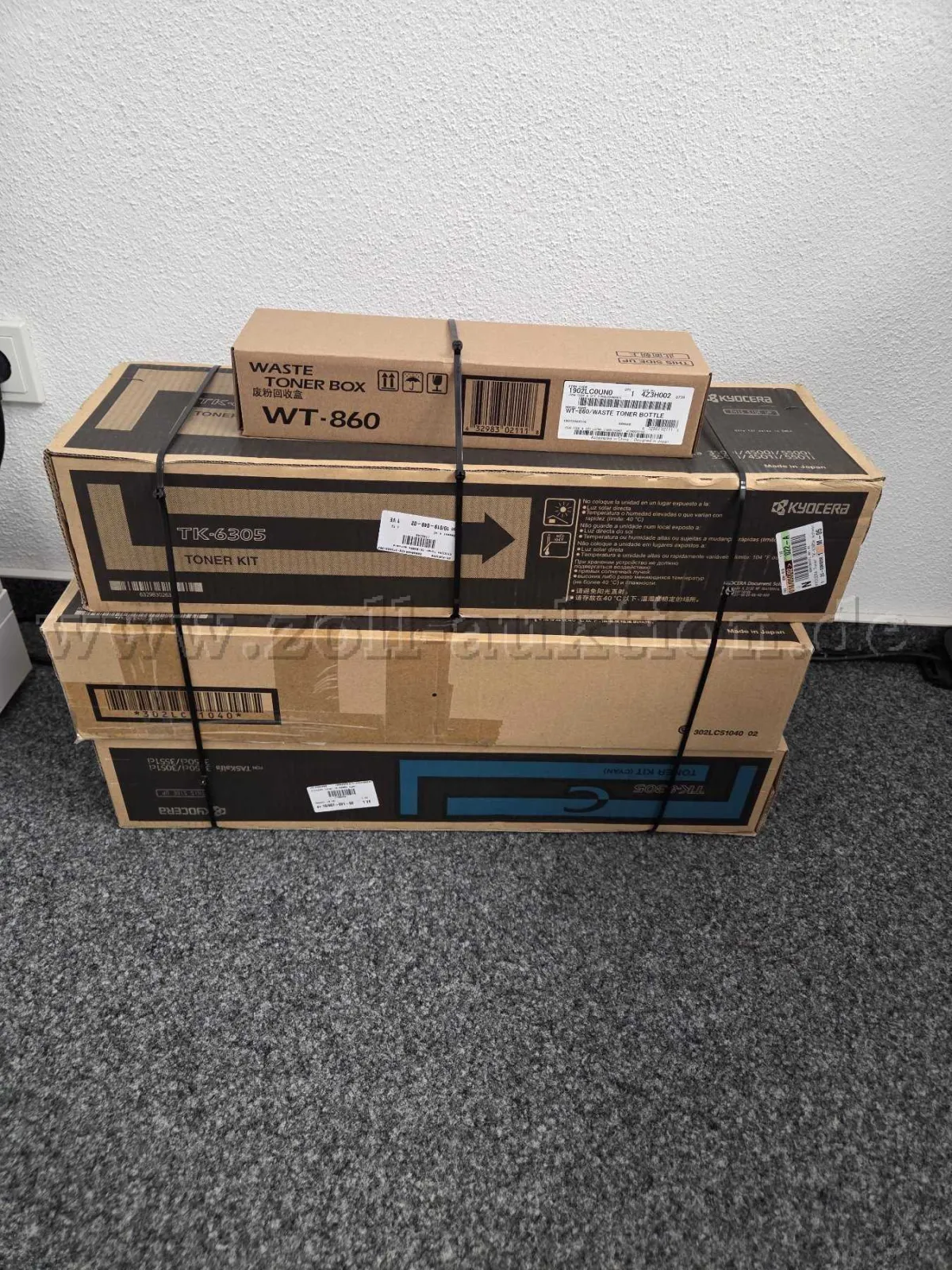 1 zestaw tonerów Kyocera