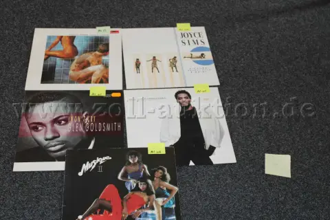 1 partij van 5 vinylplaten