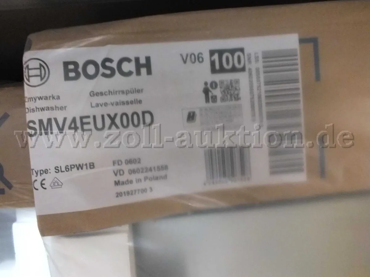 1 built-in dishwasher Bosch SMV4EUX00D