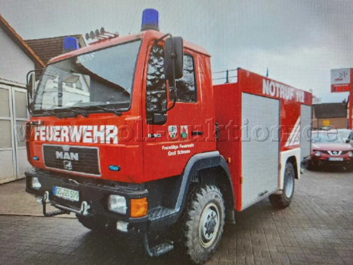 1 Tanklöschfahrzeug(TLF16/24);MAN Aufbau von Iveco-Magirus 8.163 LAEC-LF 4x4 FA