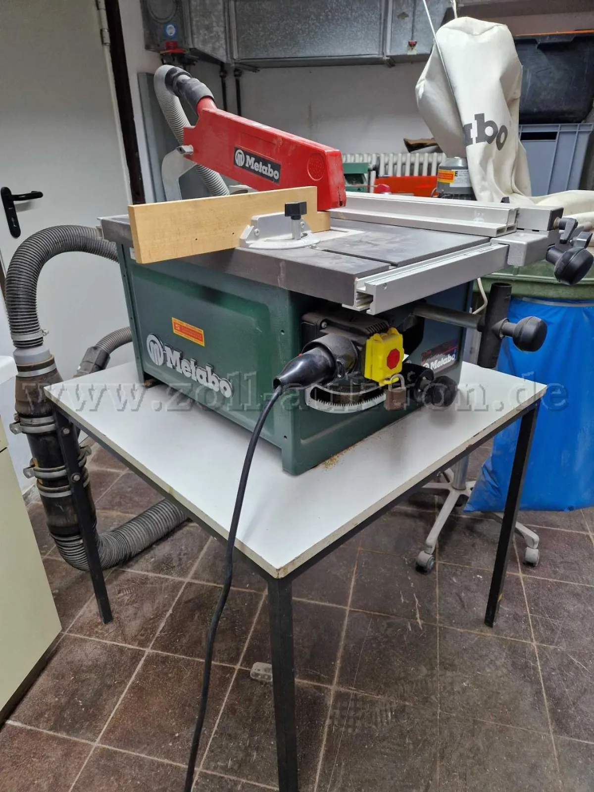 1 Metabo Tischsäge mit Absaugung Elektra-Beckum SPA 1000