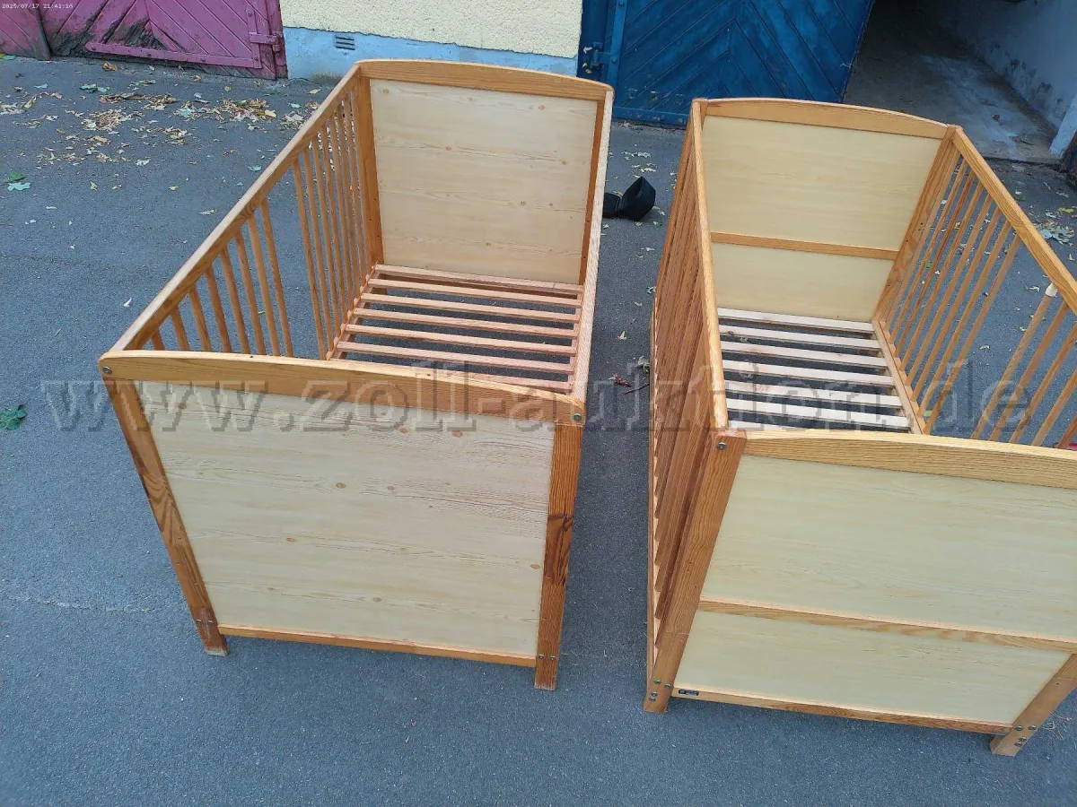 10 lits d'enfants d'occasion (fabricant inconnu)