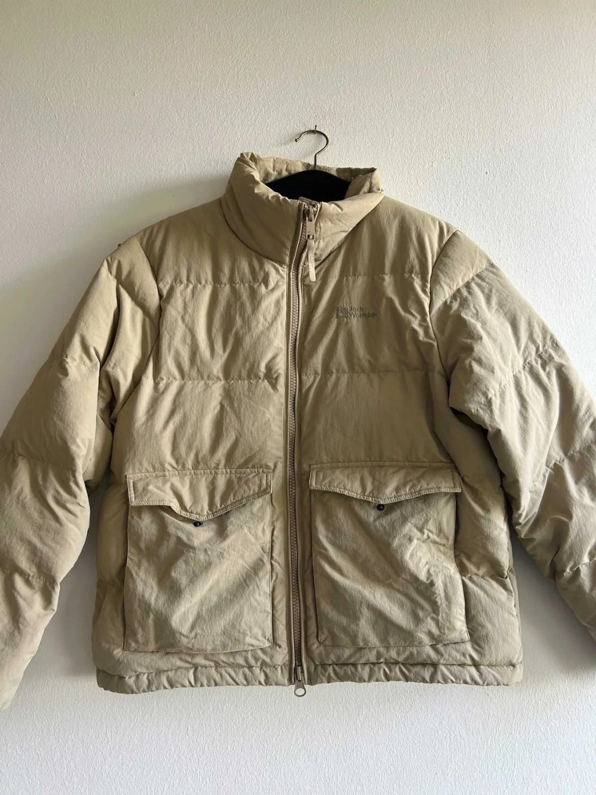 1 originele Jack Wolfskin winterjas, Texashield, Hazel Wood, maat M, gebruikt