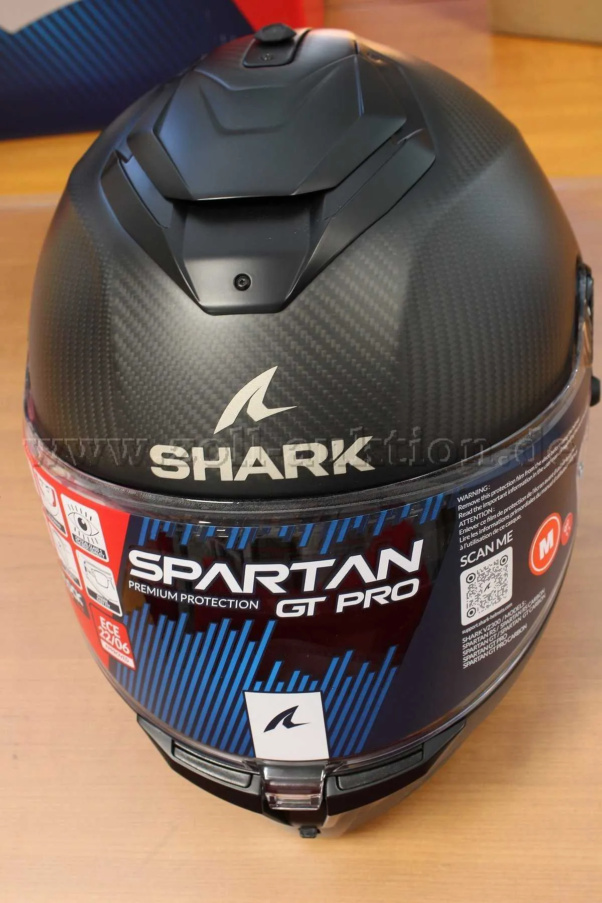 Мотоциклетный шлем Shark Spartan GT Pro Carbon, размер M