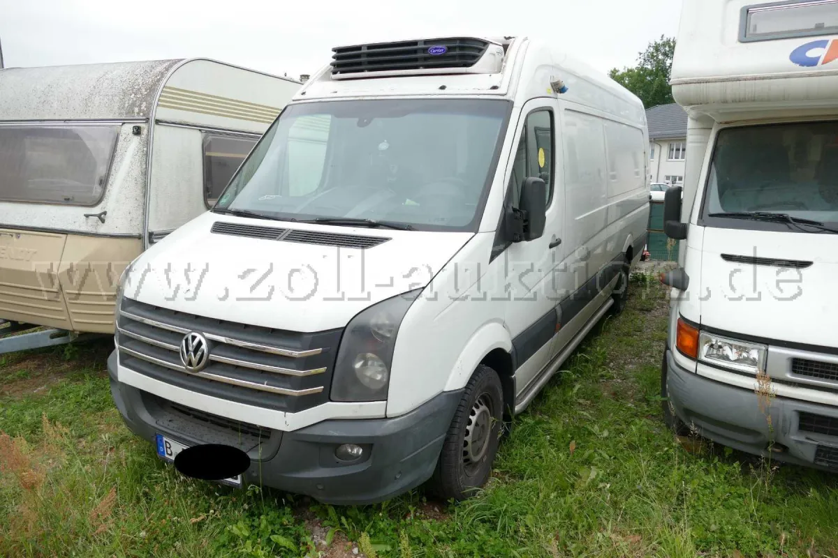 1 VW Crafter refrigerated box / accident & project vehicle