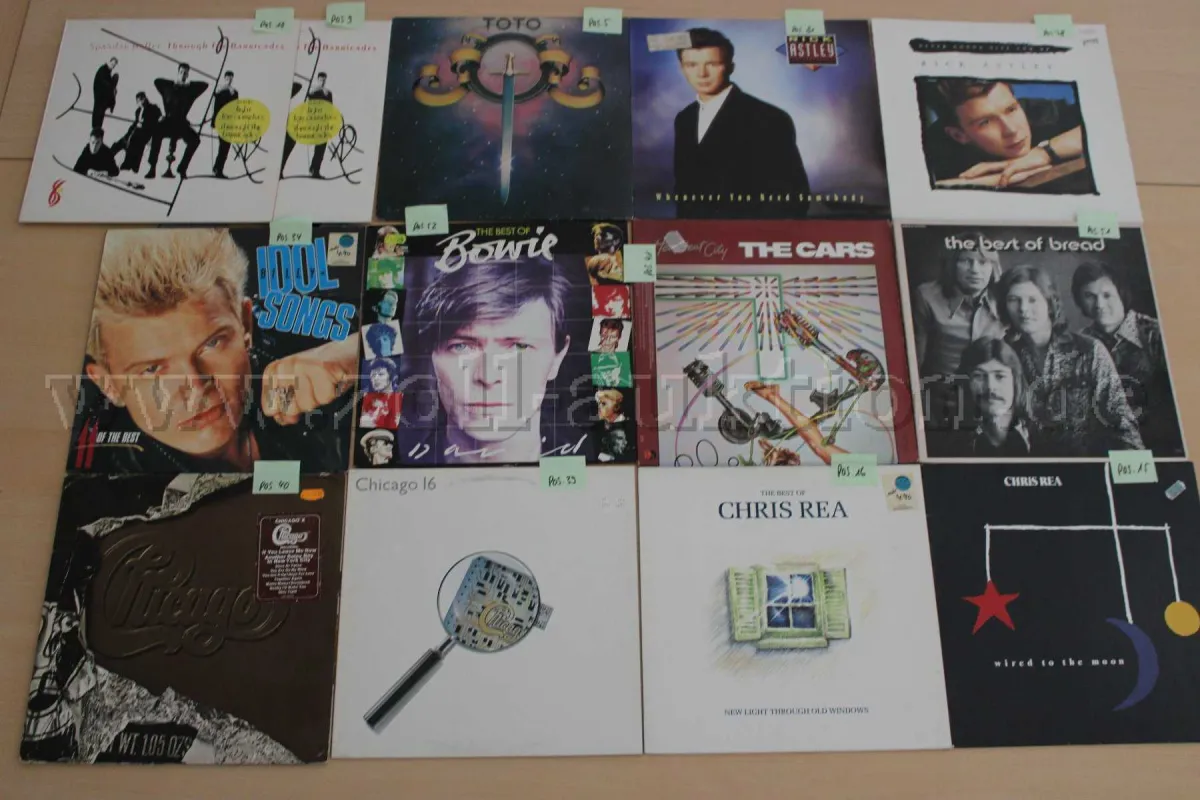 1 Konvolut mit 12 Schallplatten