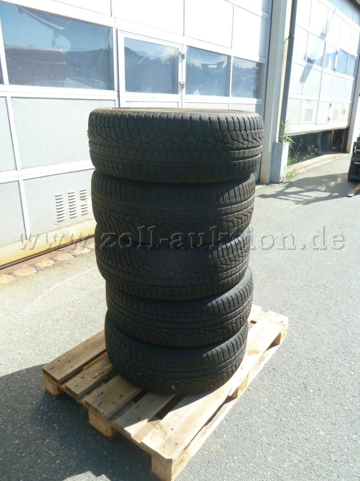 5 Winterreifen Hankook 255/65 R16 109H