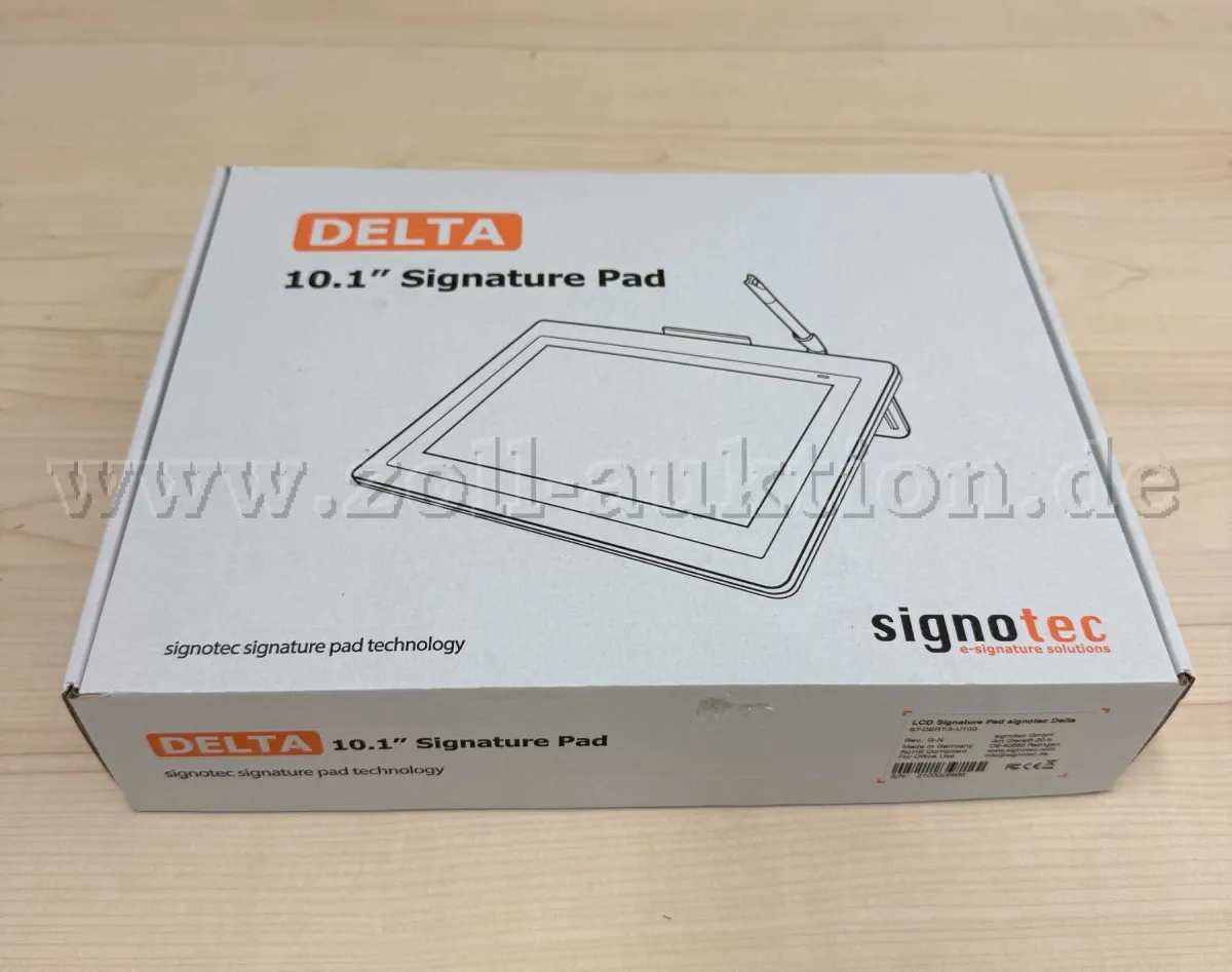 2 Signatur Pad 10,1 Zoll (25,654 cm) DELTA signotec