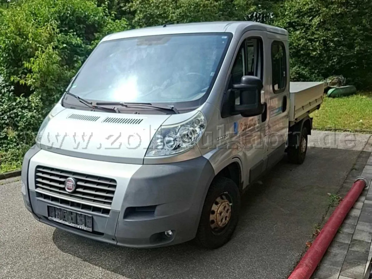 1 Fiat Ducato 33 Pritsche 2.3 JTD DoKa L2 120 Transporter