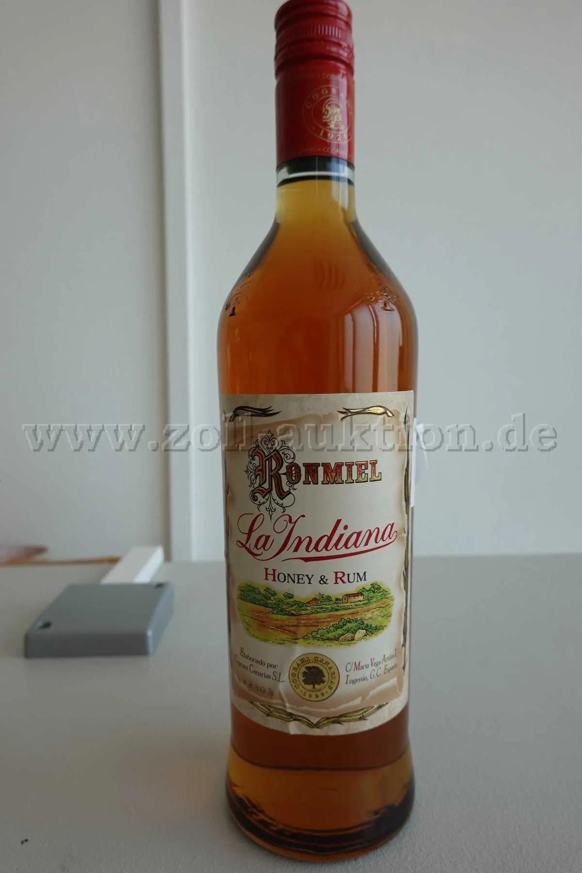 1 láhev "Ronmiel" med a rum, 1 litr, 20 % obj.