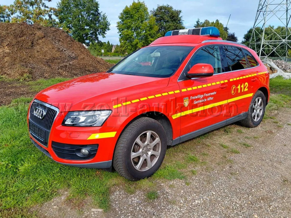 1 Audi Q5 2.0 TDI – były pojazd dowodzenia straży pożarnej – niezdolny do jazdy