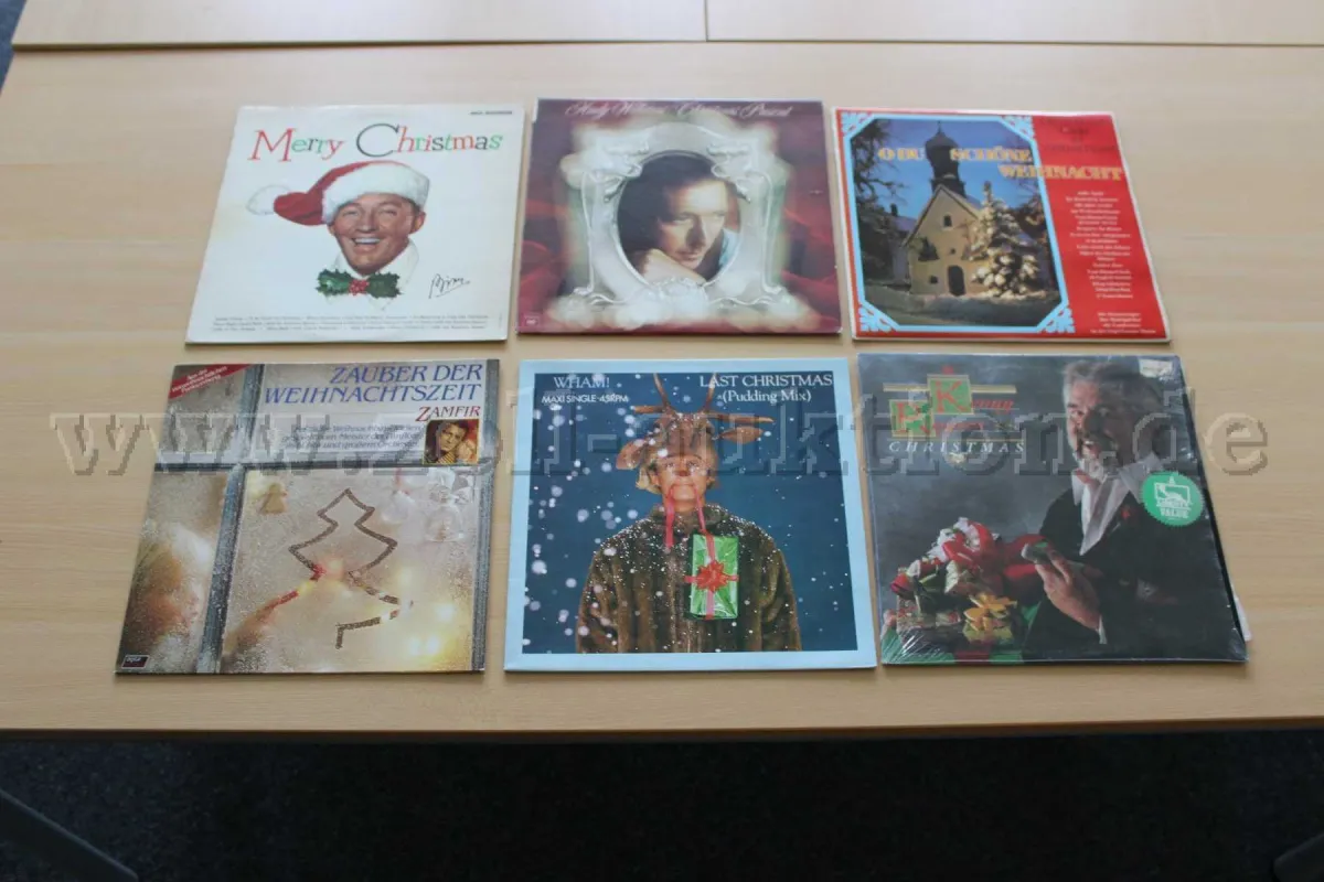 1 Konvolut von insgesamt 6 Schallplatten