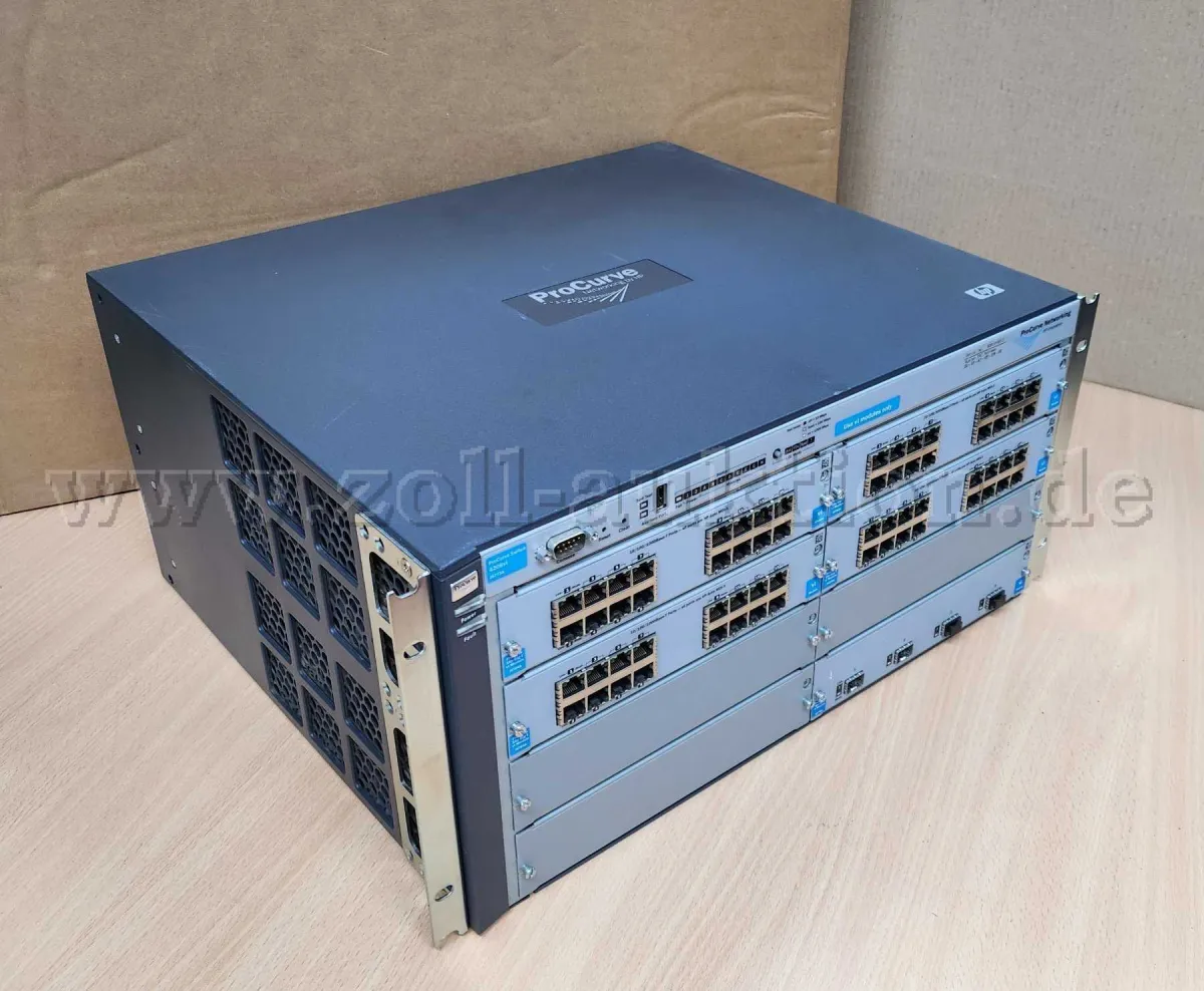 1 коммутатор HP ProCurve 4208vl - модель: J8773A, вкл. 5 модулей