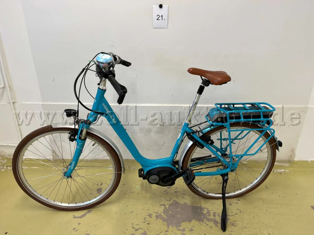 1 rower elektryczny miejski Hercules "Urbanico", 28 cali, rozmiar ramy 46 cm
